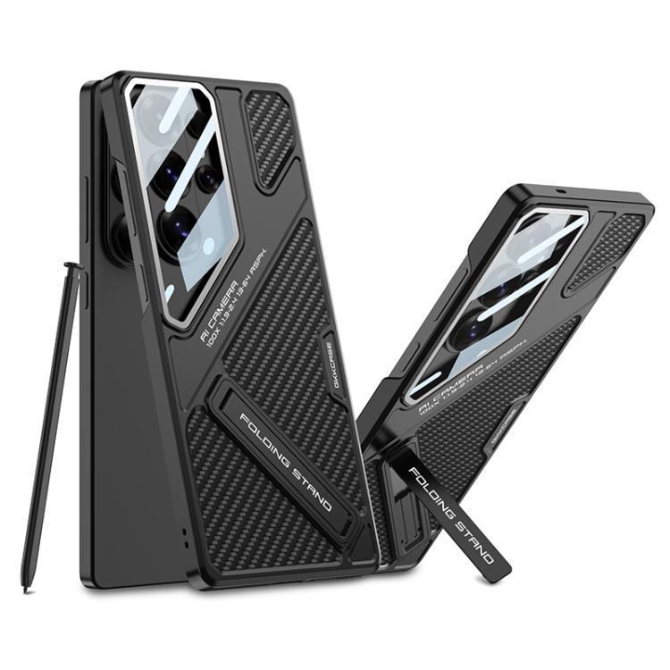 Custodia per telefono GKK Wide Vision in pelle con meccanismo e supporto, For Samsung Galaxy S26 Ultra 5G