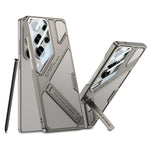 Custodia per telefono GKK Wide Vision in pelle con meccanismo e supporto, For Samsung Galaxy S26 Ultra 5G