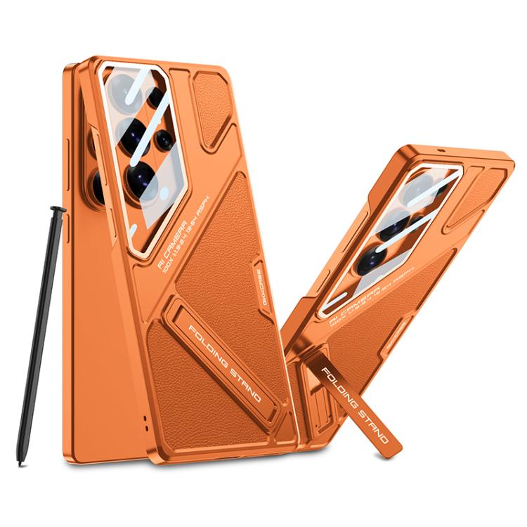 Custodia per telefono GKK Wide Vision in pelle con meccanismo e supporto, For Samsung Galaxy S26 Ultra 5G