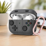 Custodia in silicone stile console per AirPods Pro 3 e 4