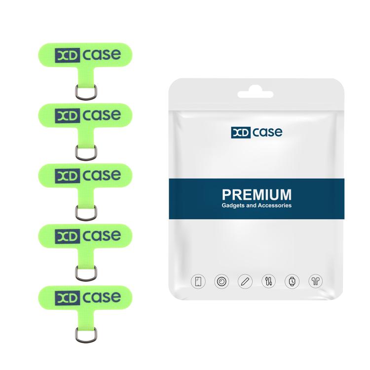 XDcase 5 pezzi Connettore patch per cordino per cellulare con linguetta di fissaggio per telefono