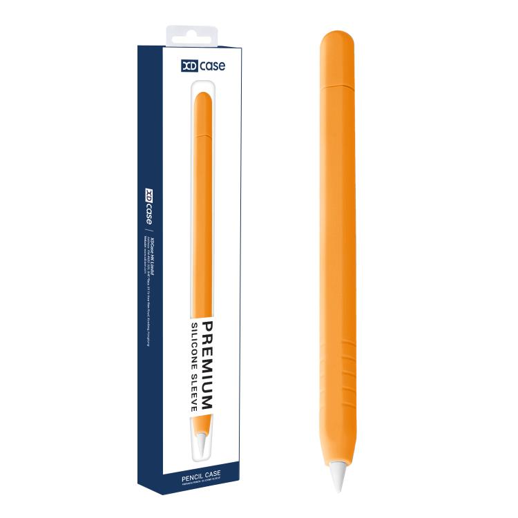Custodia in silicone per stilo XDcase con cappuccio rimovibile a tinta unita., For Apple Pencil USB-C / 3