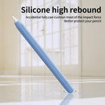 Custodia in silicone per stilo XDcase con cappuccio rimovibile a tinta unita., For Apple Pencil USB-C / 3