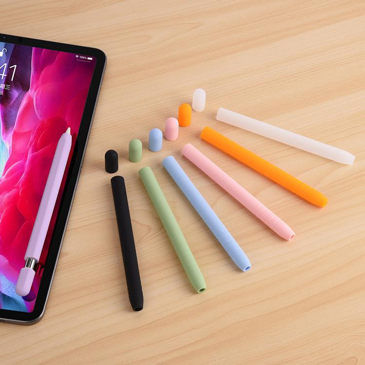 Custodia in silicone per stilo XDcase con cappuccio rimovibile a tinta unita., For Apple Pencil USB-C / 3