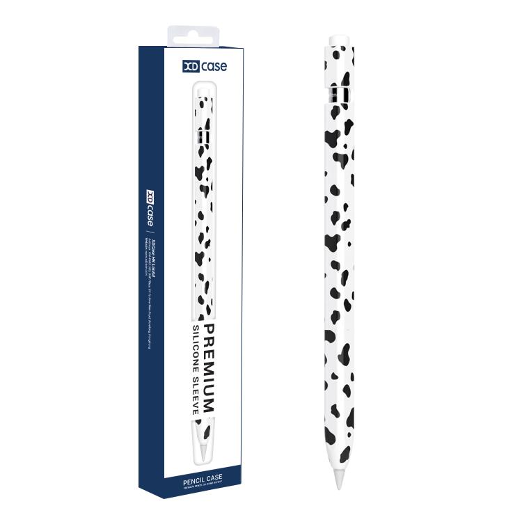Custodia protettiva in silicone con stampa mucca per Apple Pencil
