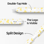 Custodia protettiva in silicone con stampa mucca per penna stilo XDcase., For Apple Pencil Pro / 2, For Apple Pencil USB-C / 3