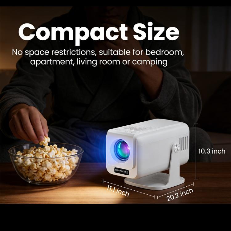 Videoproiettore intelligente portatile V1 con autofocus, schermo LCD da 3 pollici, risoluzione 1920x1080P, frequenza di campionamento 270 ANSI e sistema operativo Android 13., Auto Focus / US Plug, Auto Focus / EU Plug, Auto Focus / UK Plug            ...