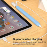 Custodia in silicone per stilo XDcase Jelly con cappuccio rimovibile., For Apple Pencil USB-C / 3