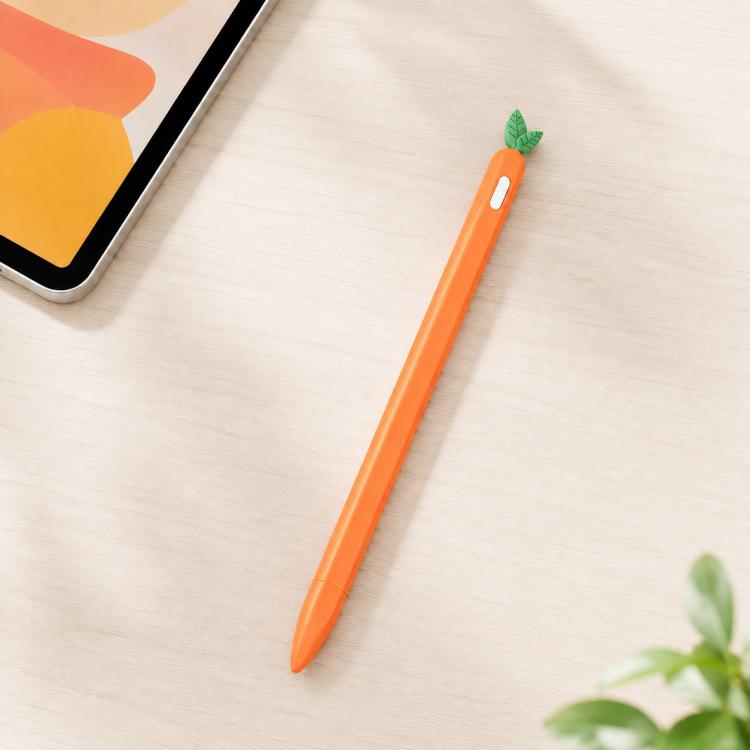 Custodia in silicone antiscivolo con motivo frutta e verdura per penna stilo XDcase., For Apple Pencil Pro / 2