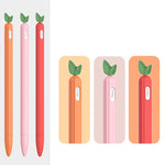Custodia in silicone antiscivolo con motivo frutta e verdura per penna stilo XDcase., For Apple Pencil Pro / 2