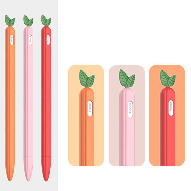 Custodia in silicone antiscivolo con motivo frutta e verdura per penna stilo XDcase., For Apple Pencil Pro / 2