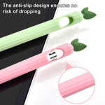 Custodia in silicone antiscivolo con motivo frutta e verdura per penna stilo XDcase., For Apple Pencil Pro / 2