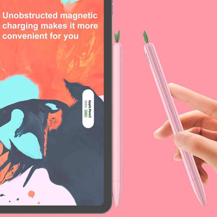 Custodia in silicone antiscivolo con motivo frutta e verdura per penna stilo XDcase., For Apple Pencil Pro / 2