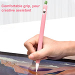 Custodia in silicone antiscivolo con motivo frutta e verdura per penna stilo XDcase., For Apple Pencil Pro / 2