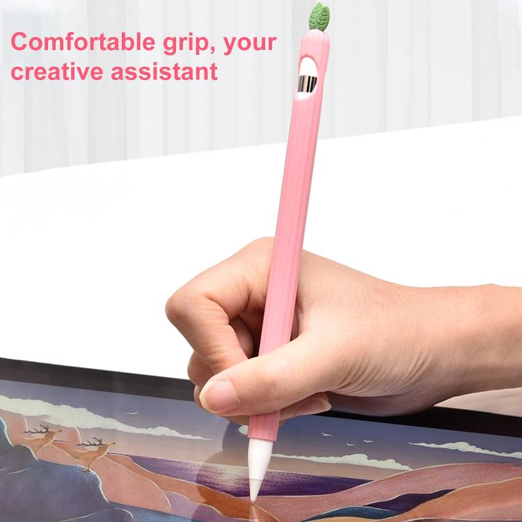 Custodia in silicone antiscivolo con motivo frutta e verdura per penna stilo XDcase., For Apple Pencil Pro / 2