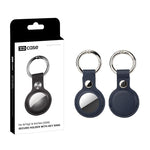 Custodia protettiva XDcase in pelle vegana con anello in metallo, 1PC (Blue), 1PC (Brown), 1PC (Grey), 1PC (Black), 1PC (Red)