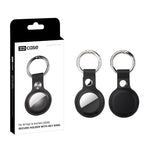 Custodia protettiva XDcase in pelle vegana con anello in metallo, 1PC (Blue), 1PC (Brown), 1PC (Grey), 1PC (Black), 1PC (Red)