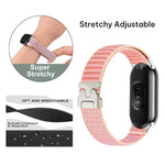 Cinturino per orologio in nylon con fibbia a paracadute e motivo montano xDfind, For Xiaomi Smart Band 10 / 9 / 8