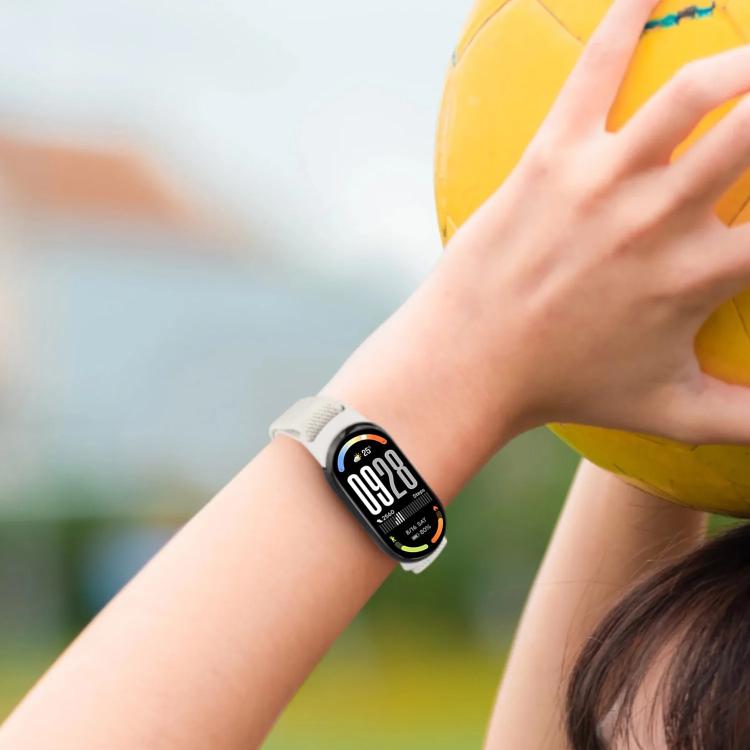 Cinturino per orologio in nylon con fibbia a paracadute e motivo montano xDfind, For Xiaomi Smart Band 10 / 9 / 8
