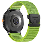 Cinturino per orologio in nylon con fibbia a paracadute e motivo montano xDfind, For Samsung Galaxy Watch8 / Watch8 Classic