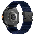 Cinturino per orologio in nylon con fibbia a paracadute e motivo montano xDfind, For Samsung Galaxy Watch8 / Watch8 Classic