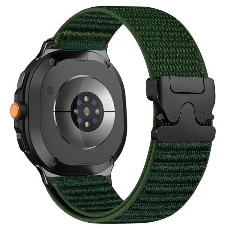 Cinturino per orologio in nylon con fibbia a paracadute e motivo montano xDfind, For Samsung Galaxy Watch8 / Watch8 Classic