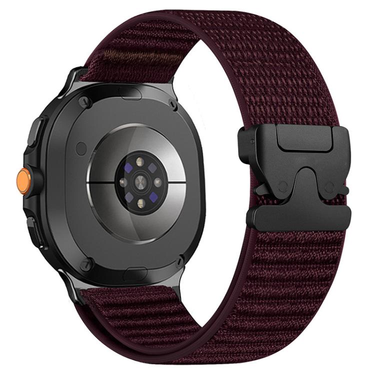 Cinturino per orologio in nylon con fibbia a paracadute e motivo montano xDfind, For Samsung Galaxy Watch8 / Watch8 Classic
