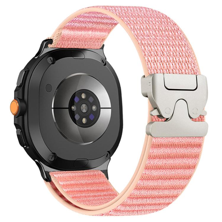 Cinturino per orologio in nylon con fibbia a paracadute e motivo montano xDfind, For Samsung Galaxy Watch8 / Watch8 Classic