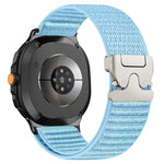 Cinturino per orologio in nylon con fibbia a paracadute e motivo montano xDfind, For Samsung Galaxy Watch8 / Watch8 Classic