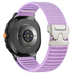 Cinturino per orologio in nylon con fibbia a paracadute e motivo montano xDfind, For Samsung Galaxy Watch8 / Watch8 Classic