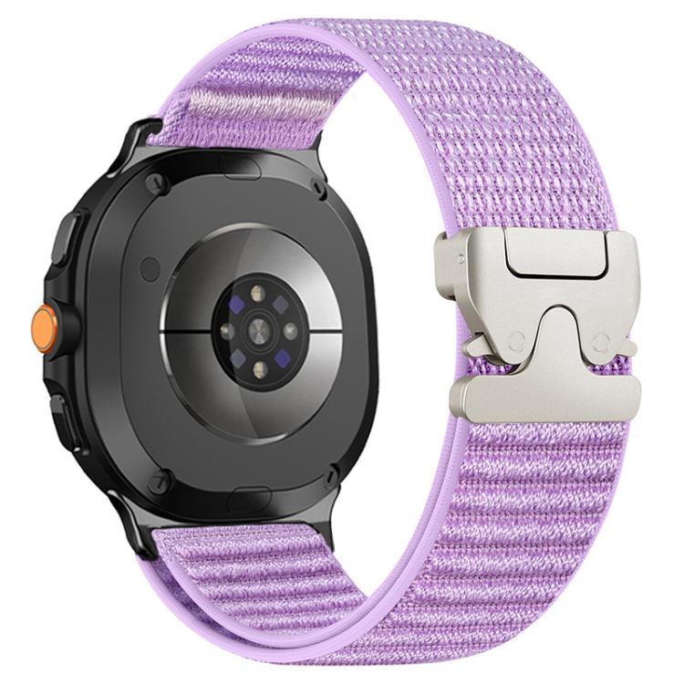 Cinturino per orologio in nylon con fibbia a paracadute e motivo montano xDfind, For Samsung Galaxy Watch8 / Watch8 Classic