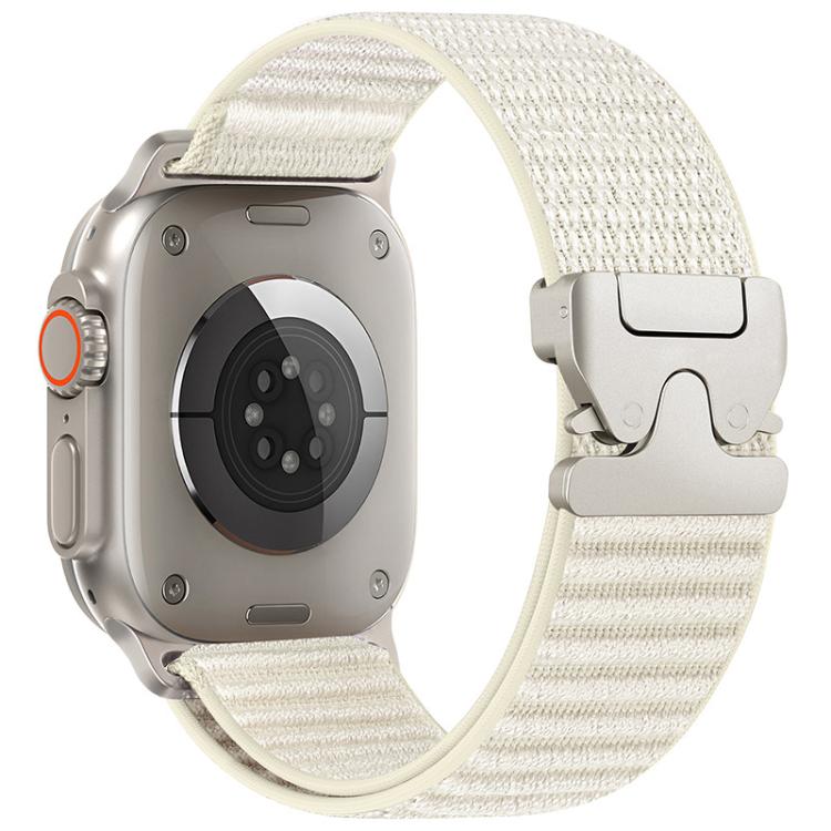 Cinturino per orologio in nylon con fibbia a paracadute e motivo montano xDfind, For Apple Watch 42 / 44 / 45 / 46 / 49mm, For Apple Watch 38 / 40 / 41 / S10 42mm