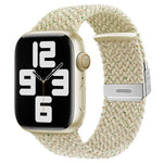 Cinturino per orologio xDfind in nylon intrecciato con cuciture e fibbia, For Apple Watch 42 / 44 / 45 / 46 / 49mm, For Apple Watch 38 / 40 / 41 / S10 42mm