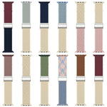 Cinturino per orologio xDfind in nylon intrecciato con cuciture e fibbia, For Apple Watch 42 / 44 / 45 / 46 / 49mm, For Apple Watch 38 / 40 / 41 / S10 42mm