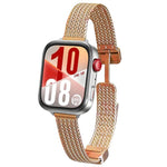Cinturino per orologio xDfind con fibbia magnetica a forma di spiga di grano in acciaio inossidabile, For Huawei Watch Fit4 Pro / Fit4 / Fit3, For Huawei Band 10 / 9 / 8