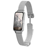 Cinturino per orologio xDfind con fibbia magnetica a forma di spiga di grano in acciaio inossidabile, For Huawei Watch Fit4 Pro / Fit4 / Fit3, For Huawei Band 10 / 9 / 8