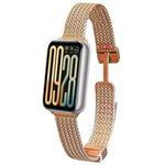 Cinturino per orologio xDfind con fibbia magnetica a forma di spiga di grano in acciaio inossidabile, For Xiaomi Band 10 Pro / 9 Pro / Redmi Watch 6, For Xiaomi Smart Band 10 / 9 / 8 NFC