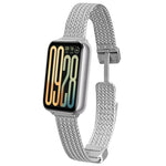 Cinturino per orologio xDfind con fibbia magnetica a forma di spiga di grano in acciaio inossidabile, For Xiaomi Band 10 Pro / 9 Pro / Redmi Watch 6, For Xiaomi Smart Band 10 / 9 / 8 NFC