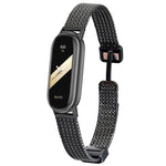 Cinturino per orologio xDfind con fibbia magnetica a forma di spiga di grano in acciaio inossidabile, For Xiaomi Band 10 Pro / 9 Pro / Redmi Watch 6, For Xiaomi Smart Band 10 / 9 / 8 NFC