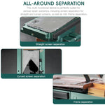 Separatore termico per la rimozione dell'adesivo OCA con schermo rotante a 360° TBK 988A, US Plug, UK Plug, AU Plug, EU Plug