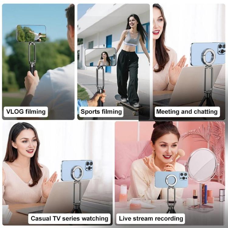 Supporto magnetico per cellulare da viaggio T38 per selfie.