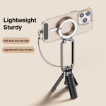 Supporto magnetico per cellulare da viaggio T38 per selfie.