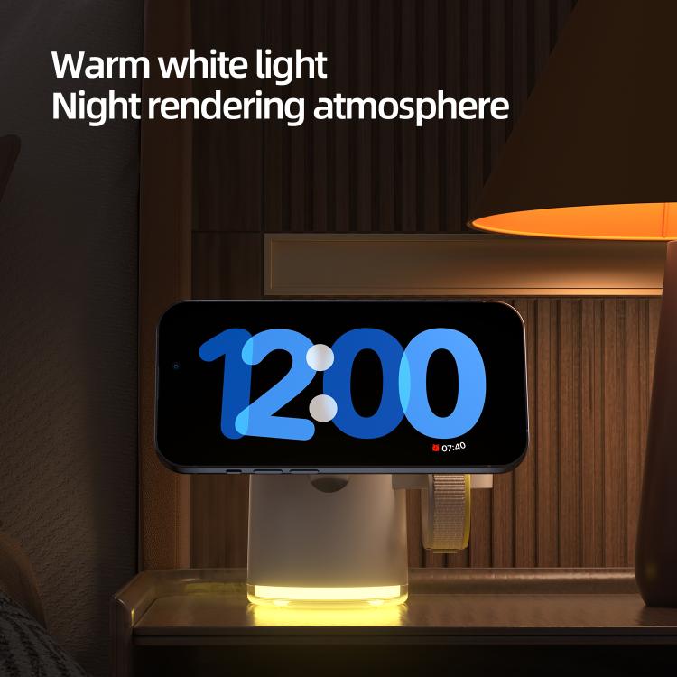 Caricabatterie wireless magnetico pieghevole multifunzione 4 in 1 C16 da 25 W