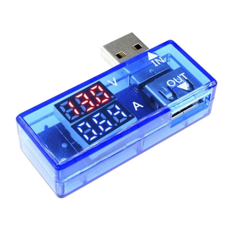 Tester USB per la riparazione e l'attivazione della batteria del telefono cellulare con visualizzazione della tensione.