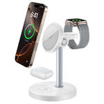 Caricabatterie wireless magnetico multifunzionale 3 in 1 Q11 da 20 W