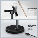 Caricabatterie wireless magnetico multifunzionale 3 in 1 Q11 da 20 W
