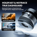 Supporto per telefono da auto A9 Pro pieghevole con morsetto, magnetico a nano vuoto e rotazione a 360 gradi., A9 Pro (Black), A9 Pro (White)