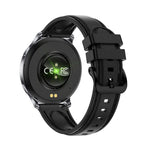 HT39 Smartwatch sportivo ultrasottile da 1,32 pollici con supporto per chiamate Bluetooth, monitoraggio della frequenza cardiaca, della pressione sanguigna e del sonno., Black, Pale Gold