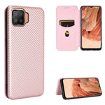 Struttura in fibra di carbonio Flip orizzontale magnetico Custodia in pelle TPU + PC + PU con slot per schede, For LG Q92 5G, For OPPO F17 / A73 (2020), For OPPO Realme Narzo 20 / Realme C12, For Alcatel 1SE 2020