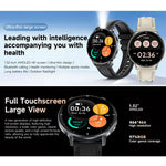 HT39 Smartwatch sportivo ultrasottile da 1,32 pollici con supporto per chiamate Bluetooth, monitoraggio della frequenza cardiaca, della pressione sanguigna e del sonno., Black, Pale Gold
